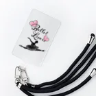 Saori_k_cutpaper_artのBallet Lovers Ballerina Smartphone Strap