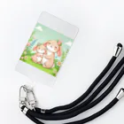 akinyan3128のママと一緒のうさぎさん Smartphone Strap