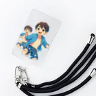 可愛い男の子イラスト販売所　By,keicyanの男の子　中学1年生　海遊び Smartphone Strap