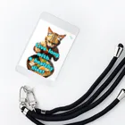 NaturalCanvasのlive long with a healthy diet! Smartphone Strap