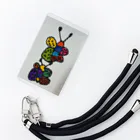 BANANA_BUGの娘「人間と仲良しの蝶々で、名前はユメとソラ」 Smartphone Strap