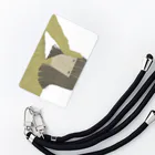 13番の黄(縦) Smartphone Strap