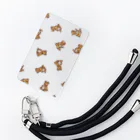 TOMOS-dogの3ひきのいぬ・ちりばめ Smartphone Strap