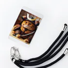 hypergoのねこねこ侍　SAMURAI cat Smartphone Strap