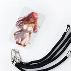 ヴィヴィオのオフショルダーレースアップワンピース Smartphone Strap