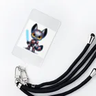 ゆうちゃんNFTいいねの耳長フェネックちゃんヒーローバージョン Smartphone Strap