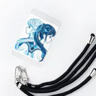 koriyuuの青白の芸術的な2人の女子高生 Smartphone Strap