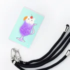 KuROiの白猫クリームソーダ Smartphone Strap