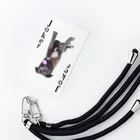 しまのなかまfromIRIOMOTEの西表島しまのなかまトランプ繪・試作（ジョーカー・うちの犬・上下逆仕様） Smartphone Strap