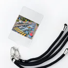 happiness_shopの事故のない未来へ Smartphone Strap