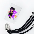 FS108(ファンタジスタ入れ歯)イラスト　絵描きの和彫りちゃん Smartphone Strap