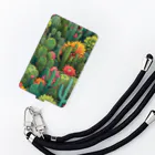 カモフラアイランドのカモフラcactus Smartphone Strap