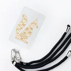 Amiの組子細工左狐 Smartphone Strap