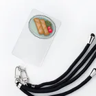 猫と釣り人のハルマキ_KC_SA Smartphone Strap