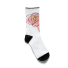 チョコミントのお花 Socks