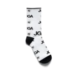 松田悟志のアートな小部屋のJGAロゴ　モノグラム Socks