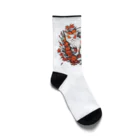 BENNY’S SHOPの花狐 Socks