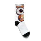 Vasetti_pressのフクロウとコーヒー Socks