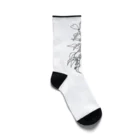 おこたちの10/17 誕生花 ムラサキシキブ Socks