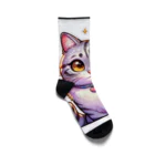 Stellaのアメショーのメイちゃん　キュート猫シリーズ Socks