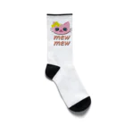 Illustrator Moca&Ram shopのこねこのミューミュー Socks