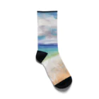 群青のクレヨンの夏の思い出 Socks