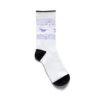 モノツクルヒト　Fuku～ふく～のモロッカン駈歩紫 Socks