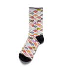 猫と釣り人のSUSHI_W_SO Socks