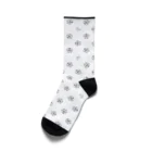 猫支配人 コタロウ【公式】のおしゃれは足元からにゃ！白 「猫支配人 コタロウ」 Socks