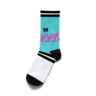 nene-cocoのターコイズとリボン🎀 Socks