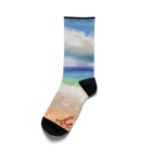 群青のクレヨンの夏の思い出 Socks