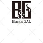 飛び出せ！ ささみショップのBlack & GAL Socks