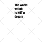 The world which is NOT a dreamのThe world which is NOT a dream ソックス