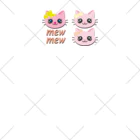 Illustrator Moca&Ram shopのこねこのミューミュー ソックス