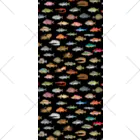 猫と釣り人のFISH_FB_DOT_1K Socks