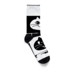 khakie shopの白まる　黒まる Socks