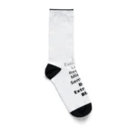 Two Dimensions BarCodeのFont Weight Socks