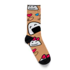 タカのおにぎりlove Socks