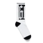 🌙12moonMonsterZ🌙の666 Socks