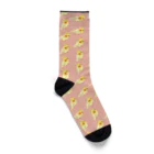 ブティック萌のオカメちゃん靴下(ピンク) Socks