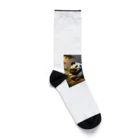 TAKA0131の仲良しパンダくん Socks