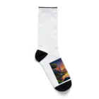 アリスの宝箱の星空の下で輝く妖精 Socks