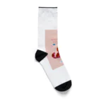 ロイ@イラストレーターHEXANFT販売美麗イラスト描きますのAlways with you Socks