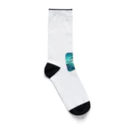 YSYSYSの水色の楽園 Socks