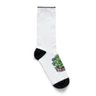 green artist のプランツパラダイス多肉 Socks