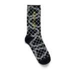 グレートガーリックデザイン【GGD】のにんにくインダたいっつー【MEN's】ﾌﾞﾗｯｸ Socks