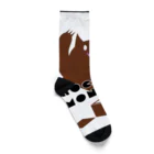 橙玉屋のChocolate monster  Socks