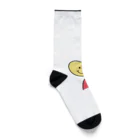 Merkabastaのハート宇宙人　赤T Socks