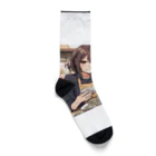 NIJIIRO_CHIHARUの隠れ家ケーキ屋さんの母35歳 Socks