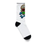 Hinakagoのメキシカンスカル Socks